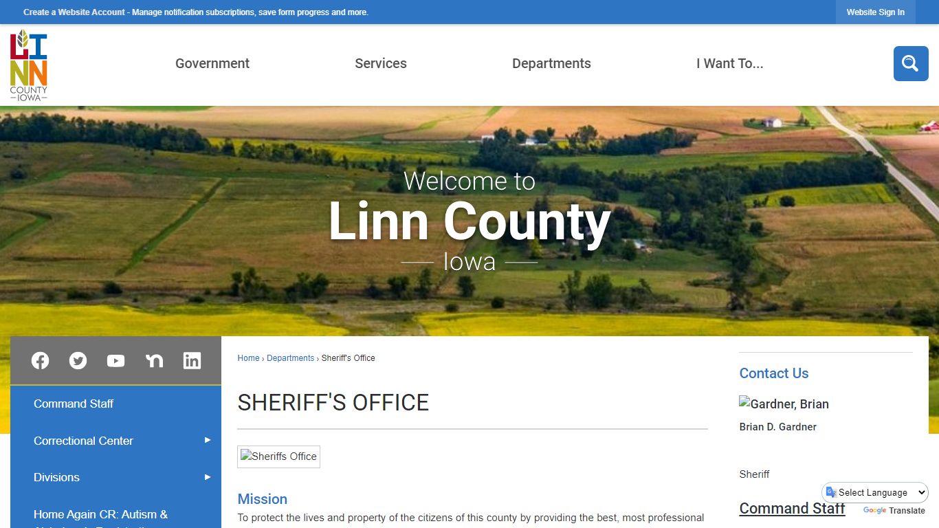 Sheriff's Office | Linn County, IA - Official Website